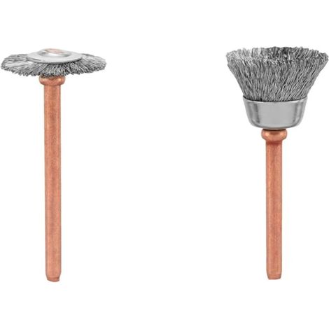Set di spazzole metalliche Ryobi 218513 (1/2)