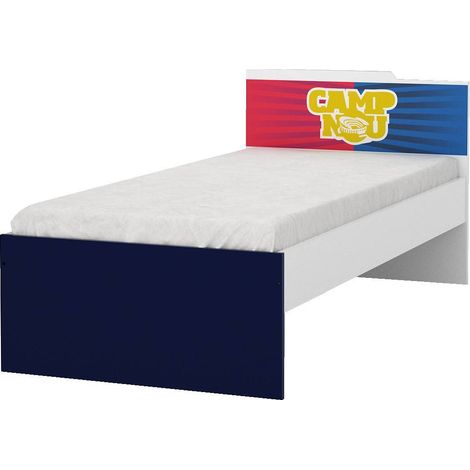 Cama FC BARCELONA 120 x 200 cm - Versiones: con colchón