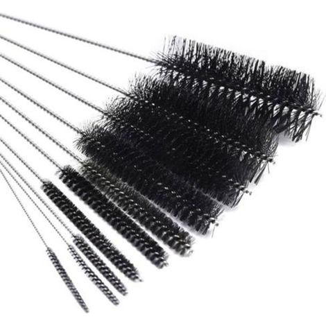 Flaschenreinigungsbürste, Hardware-Tätowiergeräte-Werkzeugbürste, Mehrzweck-Reinigungsbürste aus robustem Edelstahl (1/5)