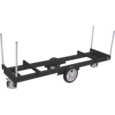 VarioFit Langmaterialwagen mit 4 Rungen RAL 7016 (1/4)