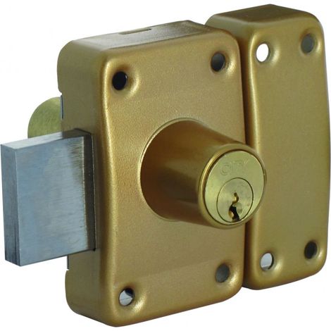 Verrou double cylindre - Cylindre 50 mm - Sur variure MV 03-10022502