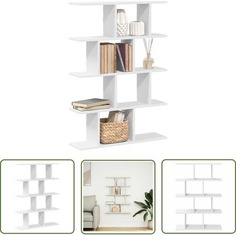 vidaXL Würfelregal 12 Fächer Weiß Holzwerkstoff (1/5)