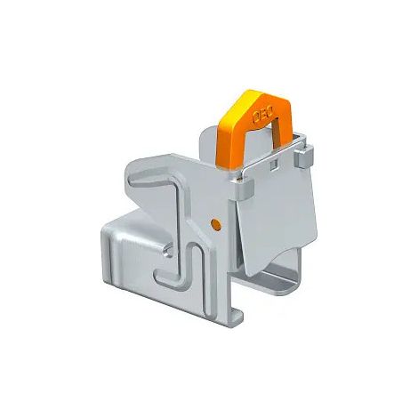 OBO Bettermann Bride de fixation avec ressort de blocage 5-11mm acier lamelle de zinc, 1408011 (1/2)