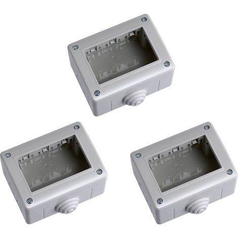 gloca Set 3 Custodie 3P IP40 Compatibili Con Serie Matix