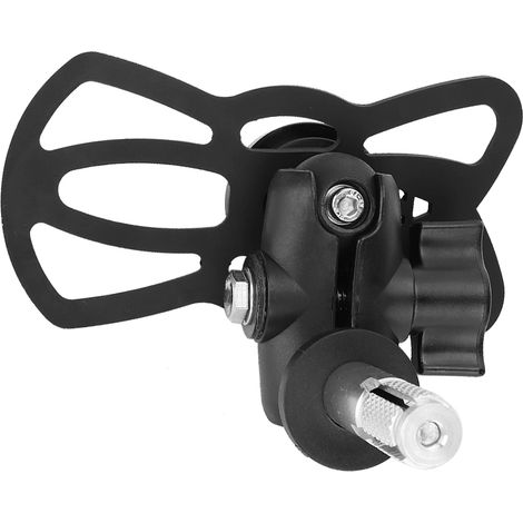 Support GPS Moto Guidon Fixation Support Téléphone Étrier Navigation Cadre Harnais Mât Fourche (1/5)