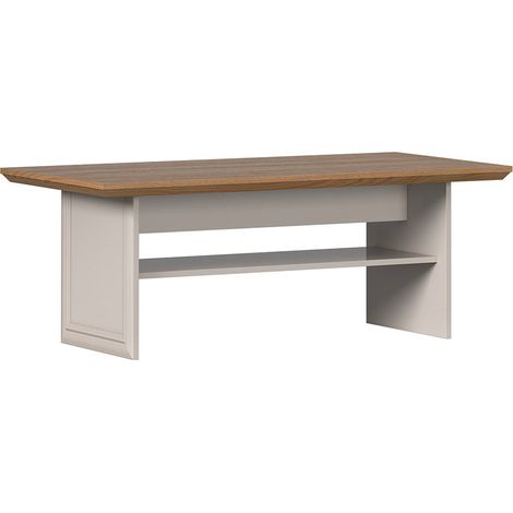 Tavolino da caffè Dulci cashmere e marrone 48,1cm (1/4)
