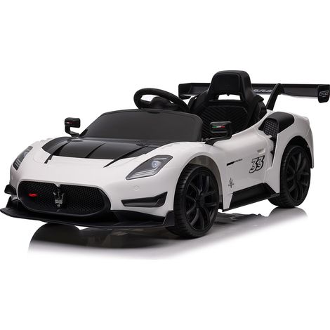 Macchina Elettrica per Bambini Licenza Ufficiale Maserati GT2 10,8V 5,4Ah Bianco