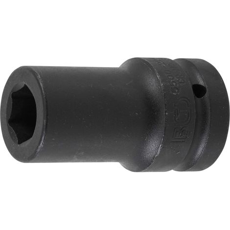 Kraft-Steckschlüssel-Einsatz Sechskant, tief Antrieb Innenvierkant 25 mm (1") SW 22 mm