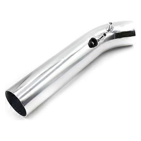 Universal Air Intakes Short Cold Racing Aluminium Air Intake Pipe Hose with Cone Filter Kit System(Silver) (1/5)
