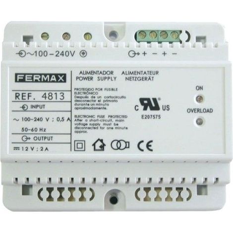 Alimentation FERMAX 4813 100-240VAC / 12VDC-2A