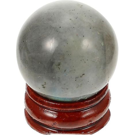 1 boule décorative en pierre