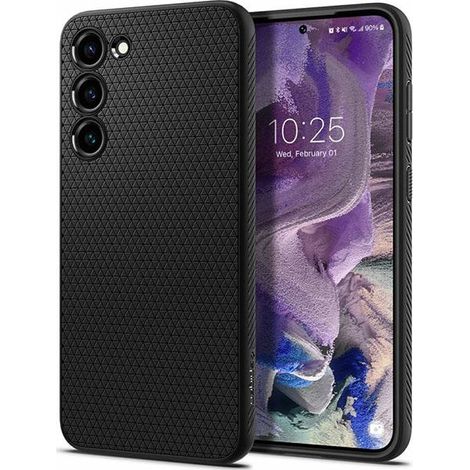 Funda Spigen Liquid Air negra para Samsung Galaxy S23 (1/5)