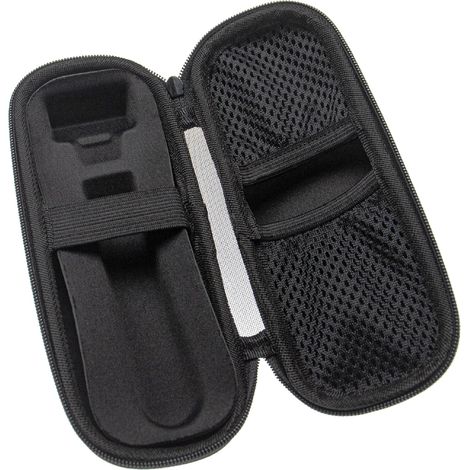 vhbw Funda, estuche compatible con Philips OneBlade QP2520, QP2523, QP2527, QP2530, QP25xx, QP2630, QP26xx - Cubierta protectora, negro (1/2)