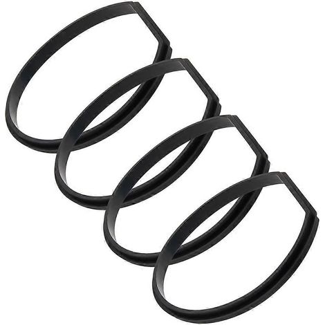 Quatre joints d'étanchéité de réservoir de rechange compatibles avec les couvercles de bac à poussière des aspirateurs Ryobi 18V PCL720 et PBLSV716. (1/5)