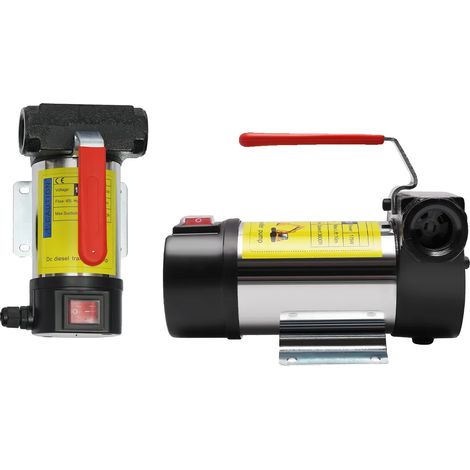 Bomba de transferencia de combustible, autocebante, de alta eficiencia, 12 V (1/2)