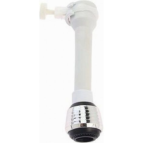 Cleafe - Aeratore Rompigetto Lavello Rubinetto Cucina Cromo Bianco Nero Filtro Snodato 87172 - (1/2)