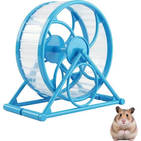 Roue Hamster Silencieuse 14cm, Roue d'exercice Anti-dérapante & sans Bruit, Boule Hamster pour Hamsters Nain - MMCD-ZGL-05412 (1/5)