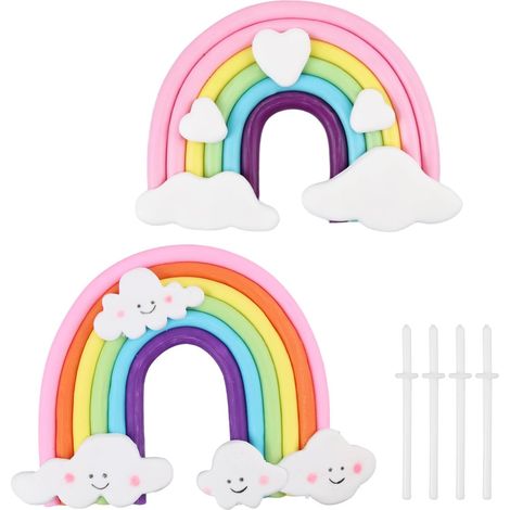 décorations « Joyeux anniversaire » pour gâteaux d'anniversaire, idéales pour les enfants de 3 et 4 ans. Décorations réutilisables pour fêtes, mariages et décorations de table. (1/5)