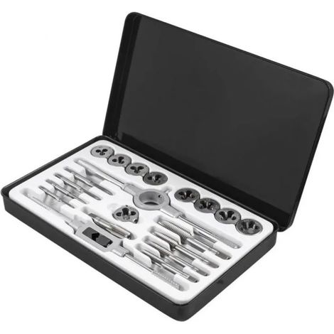 Juego de herramientas de roscar bituxx 20 piezas M3-M12 metal (1/2)
