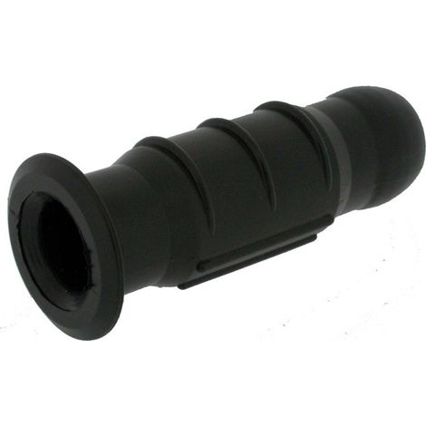 Poignée de porte coulissante ronde en caoutchouc 125 mm – Pour bois dur – Résistante aux chocs – Installation facile