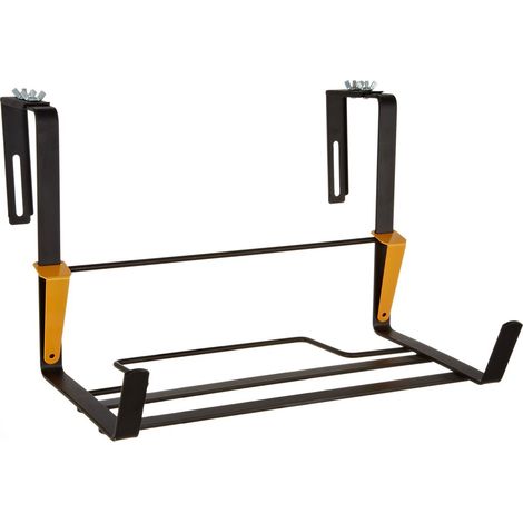Support Universel pour jardinière en métal Noir 38 x 30 x 27 cm (1/2)