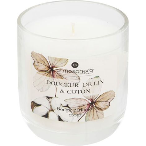 Bougie Parfumée "Oudy" 200g Douceur de Lin (1/2)
