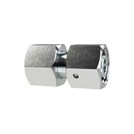 Raccord droit réglable, cône d'étanchéité, rotation à 360°, écrou M18 x 1,5 i, diamètre extérieur du tube : 10 mm, PN max. 630 bar, acier (1/2)
