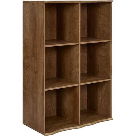 Étagère Modulable 6 Cases "Forest" 98cm Marron (1/5)
