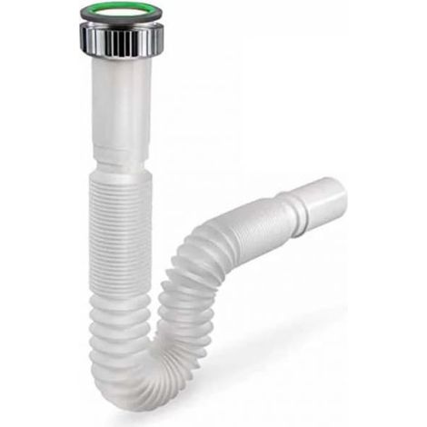 Tubo per lavandino da Cucina, 1''1/2 x 40 mm Tubo Flessibile di Scarico 59951