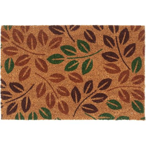 Felpudo de fibra de coco copetuda 40x60 cm