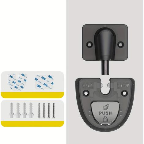 Ventouse de porte coupe-vent, butoir de porte de salle de bain invisible sans perçage, ventouse de porte silencieuse, ventouse de sol