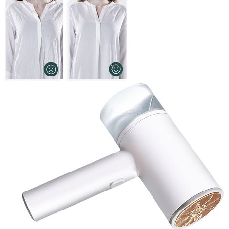 Fer à repasser électrique portable, mini, à vapeur, pour la maison et les dortoirs, prise CN 220 V, panneau à revêtement céramique (1/5)