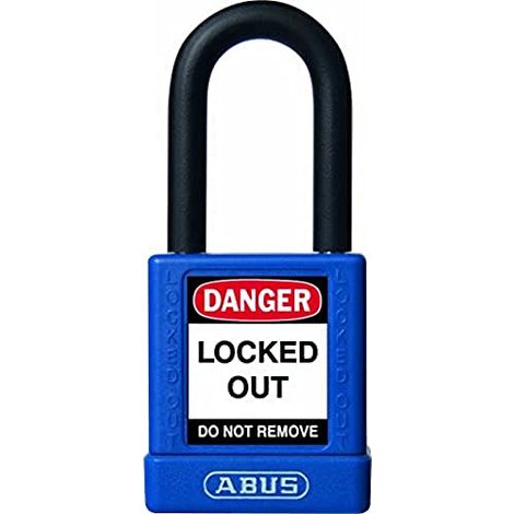ABUS, Cadenas, Lock out, aluminium, 74/40, lot de 6, jaune (1/4)