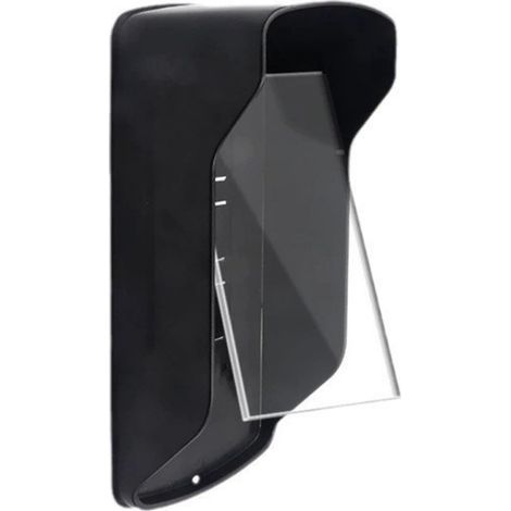 Boîte de protection résistante aux intempéries avec améliorations et résistance à la chaleur, protection générale en ABS pour appareils de contrôle d'accès, boîtier de pare-soleil (1/5)
