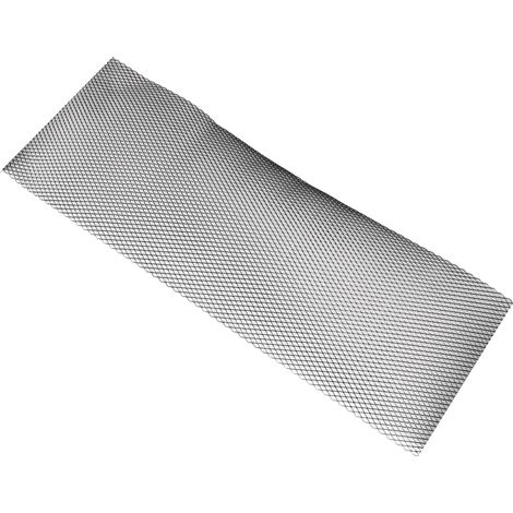 Calandre avant centrale en maille losange, structure stable en aluminium, universelle pour voitures, noir (1/5)
