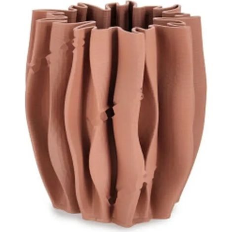 Vaso Osaki tondo terracotta Ø22 × H22 cm (1/2)