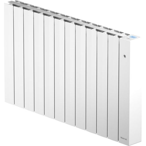 Radiateur à inertie fluide NOIROT Optiflo horizontal 2000W blanc (1/7)