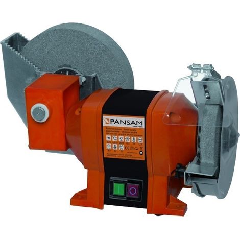 Amoladora de banco de 250 W, 150 x 20 mm/200 x 20 mm