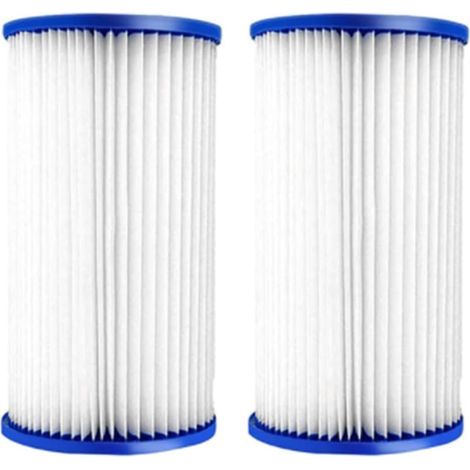 Replacement Type A/C Filters Compatible with Bestway 58012 Filter Cartridge, 2 Pack Pool Pump Filters for Bestway Type Filter Cartridges (1/5)
