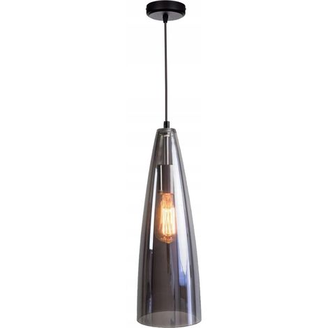 Lampada a sospensione M-518, 60 watt, cono in grafite, 14 cm (1/5)