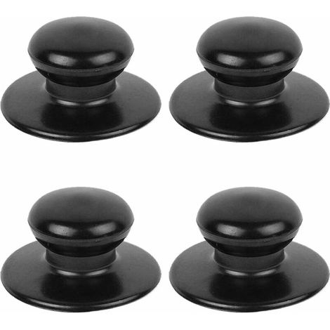 Set of 4 Pot Lid Knobs, Universal Replacement Knobs for Pot Lids, Glass Kettle Lids, Glass Pot Lids, Handles (1/5)