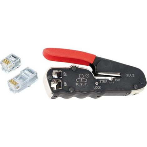 Crimpadora Especial Para Conectores RJ11, RJ12, RJ45