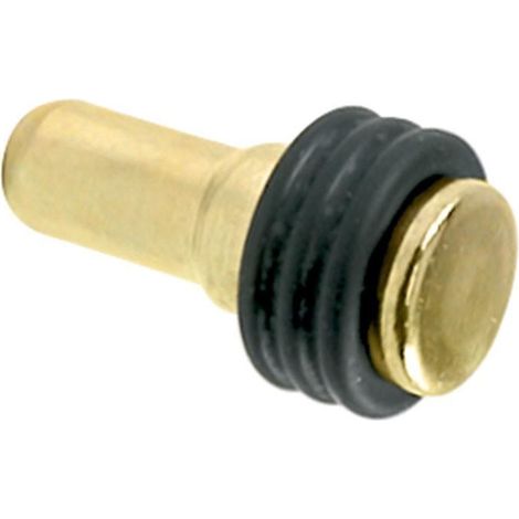 ITALIANA FERRAMENTA soporte estante or d5-10 l18 latonado con goma