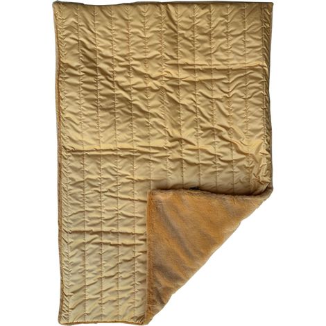 Fashion Dog Double Face Kuscheldecke für Hunde und Katzen - Ocker-Gelb (1/2)