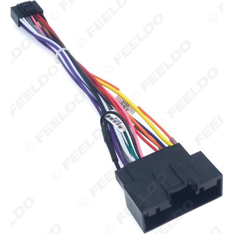 Compatible with Ford Escort conversion cable, Android large screen navigation power cable and 16-pin audio conversion harness. (1/5)