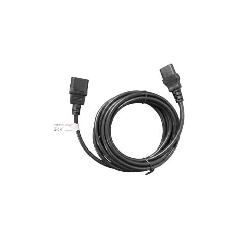 Nilox, Alargador de Alimentación IEC C13, Cable de Alimentación, Longitud 3 m
