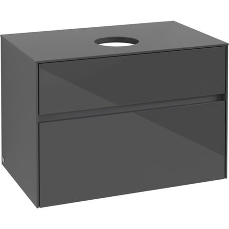 Villeroy & Boch Collaro Waschbeckenunterschrank, wandhängend, 2 (1/2)