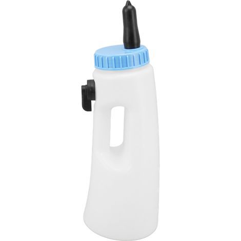 Biberon vertical pour veau de 2,5 L avec poignée biberon d'allaitement pour veau PE à scellage solide pour agneaux veaux autres animaux (1/5)