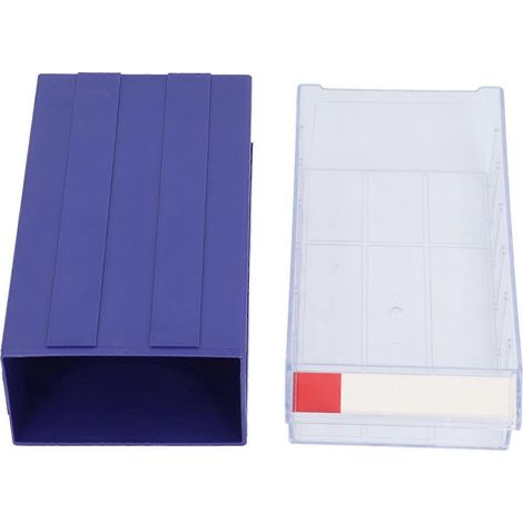 Schubladenartige Teilebox, transparente, multifunktionale Aufbewahrungsbox für Schrauben, Bastelmaterialien, Perlen und Hartschalen