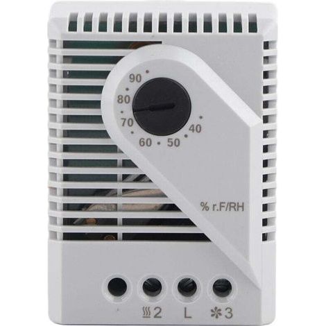 MFR012 Régulateur D'humidité. Contrôleur D'humidité Mécanique. Hygrostat pour Déshumidificateur Humidificateur Reptiles Serre Ventilateur D'extraction Fermentation(MFR012) (1/4)